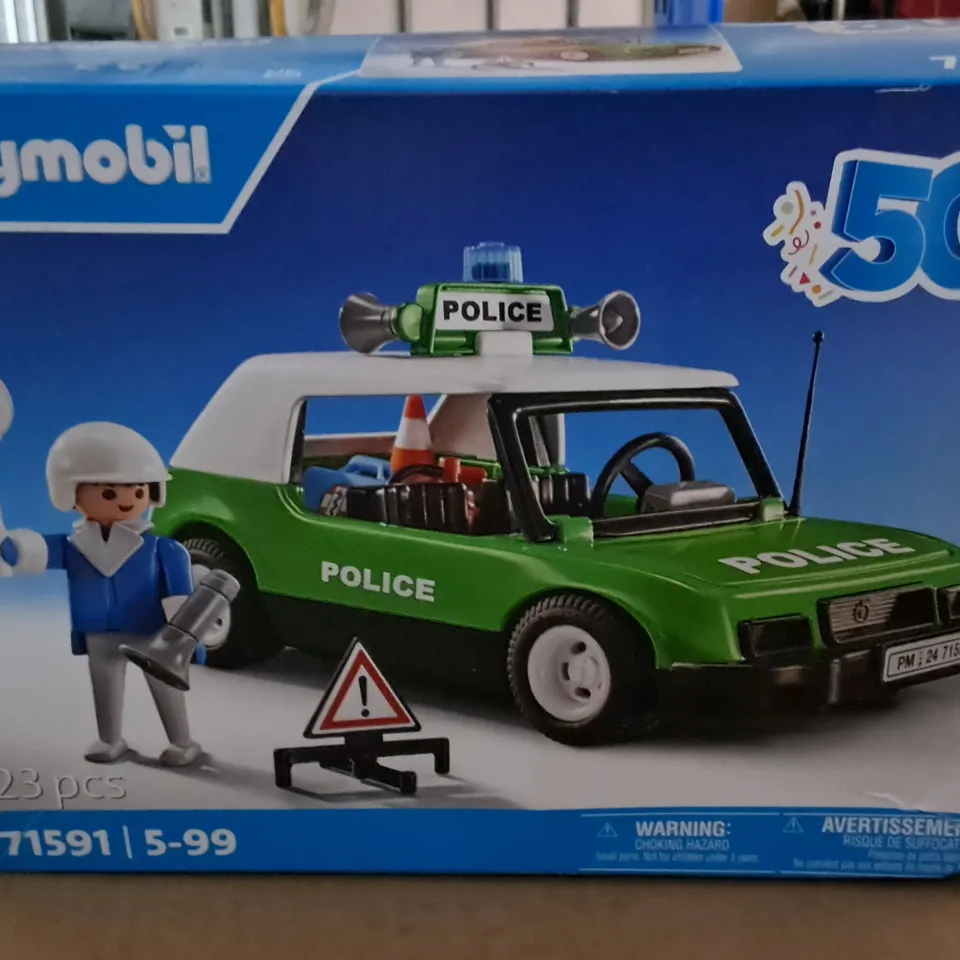 PLAYMOBIL POLICE CAR 71591 