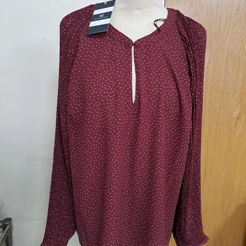 CREW CLOTHING COMPANY ISLA BLOUSE SIZE 12