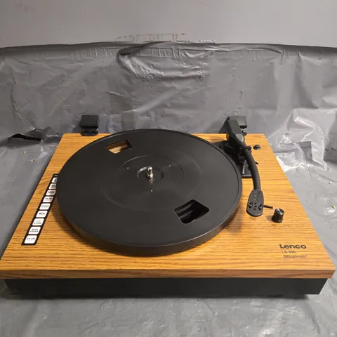 LENCO LS-300WD BELT DRIVE TURNTABLE WITH BLUETOOTH