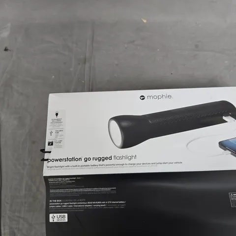 BOX OF APPROXIMATELY 12 ASSORTED ITEMS TO INCLUDE POWER BANK TORCH AND BLOOD PRESSURE MONITOR