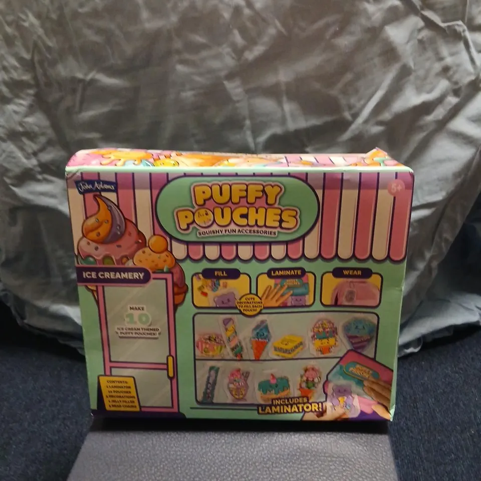 PUFFY POUCHES – SQUISHY FUN ACCESSORIES TOY SET BOXED