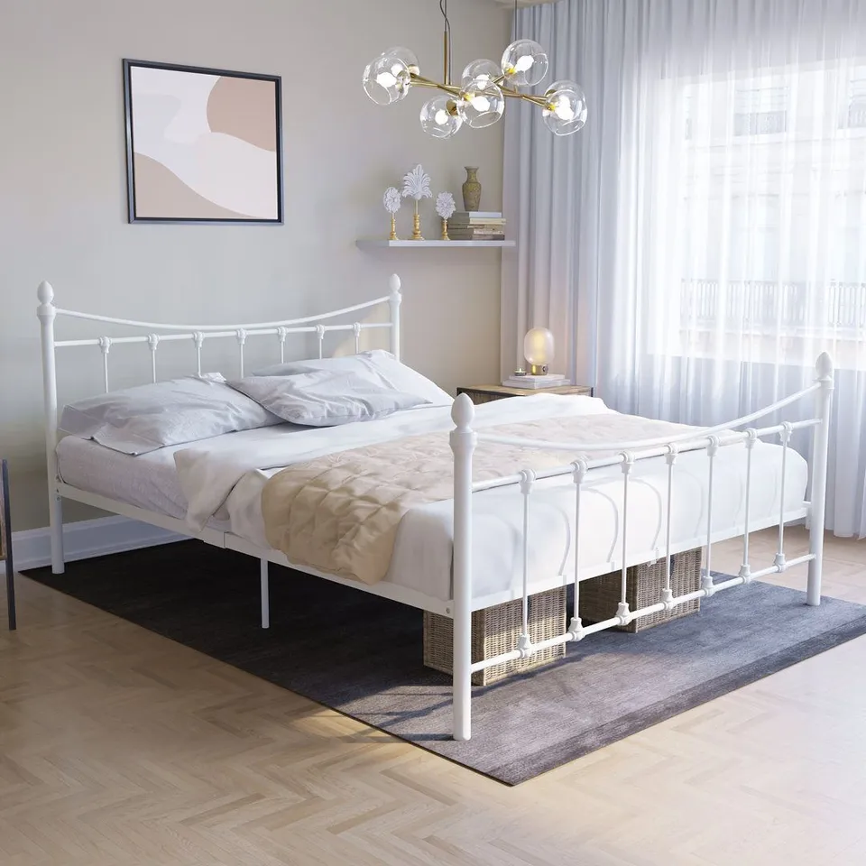 BOXED LATRELL DOUBLE BED FRAME