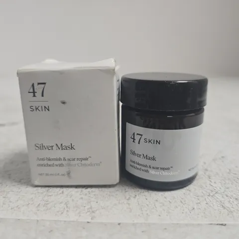 47 SKIN SILVER MASK – ANTI-BLEMISH & SCAR REPAIR