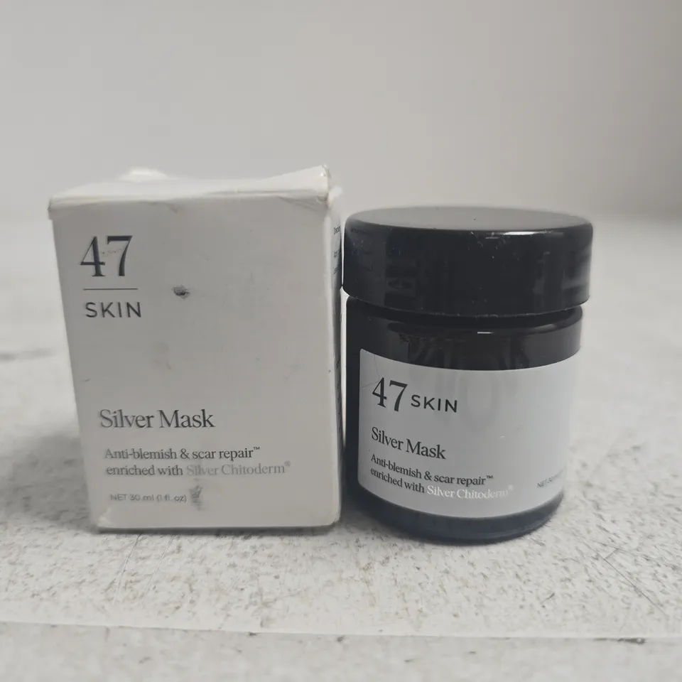 47 SKIN SILVER MASK – ANTI-BLEMISH & SCAR REPAIR