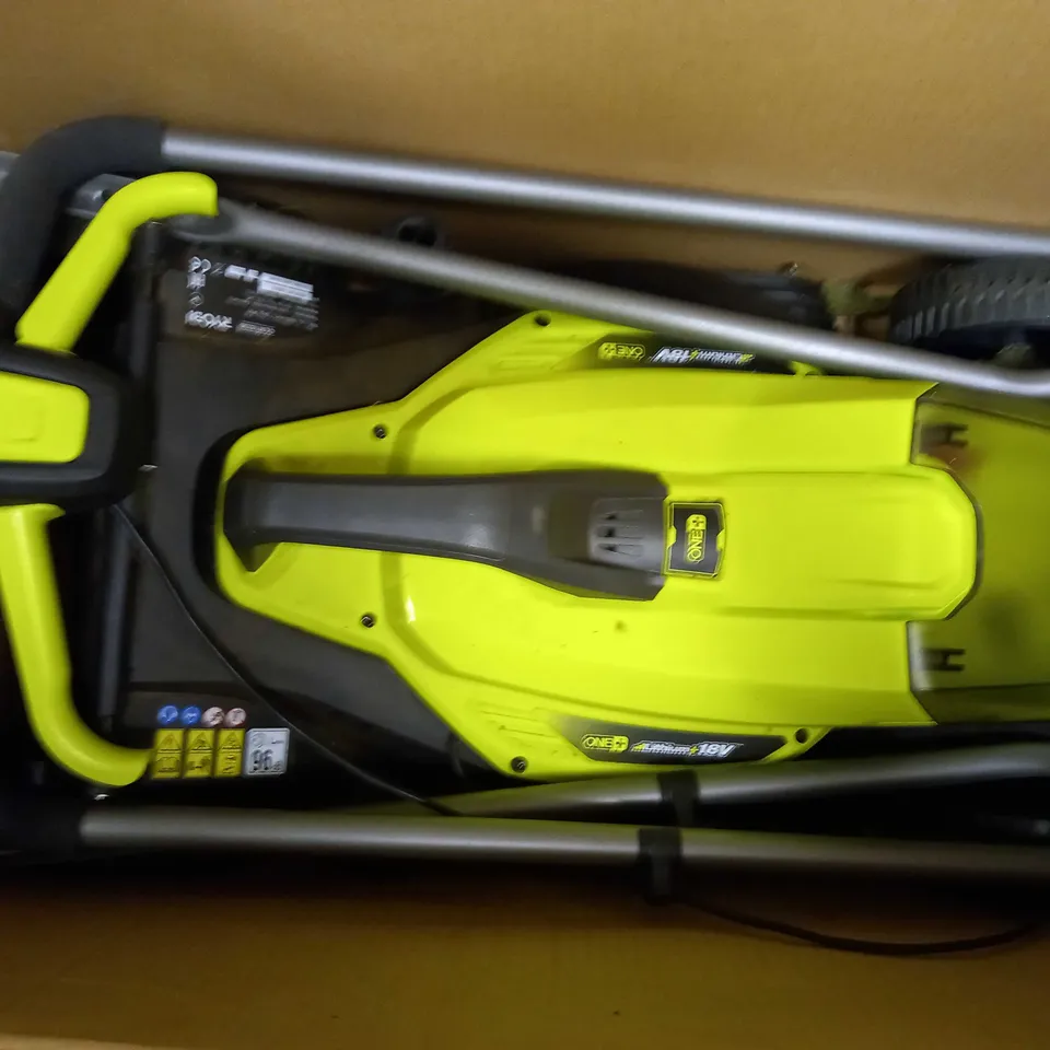 RYOBI CORDLESS LAWNMOWER OLM1833B