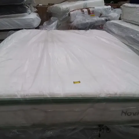 QUALITY BAGGED NOVILLA 27CM ORTHO MEMORY FOAM POCKET SPRUNG ZONED MATTRESS - 150CM KING SIZE