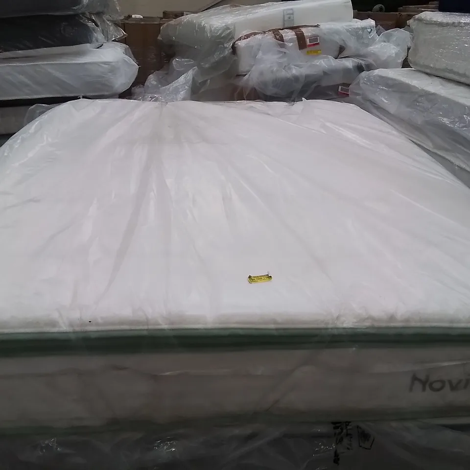 QUALITY BAGGED NOVILLA 27CM ORTHO MEMORY FOAM POCKET SPRUNG ZONED MATTRESS - 150CM KING SIZE