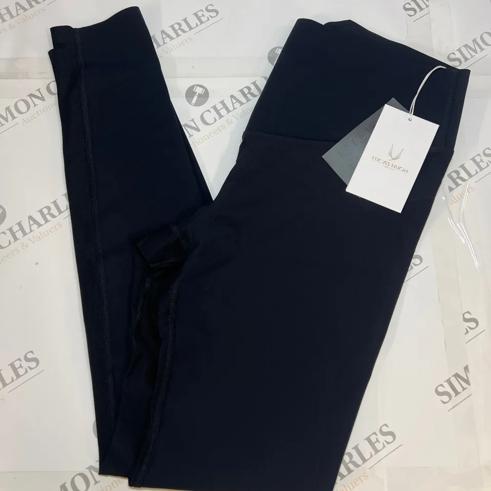 LUCAS HUGH STEALTH LEGGINGS IN BLACK SIZE M