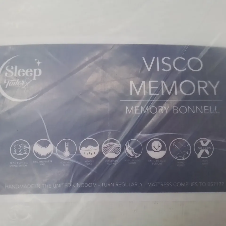 QUALITY BAGGED JAONTE 4'6" DOUBLE MEMORY FOAM MATTRESS