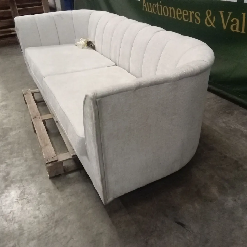 GUILD FABRIC 3 SEATER SOFA - IVORY RRP £699