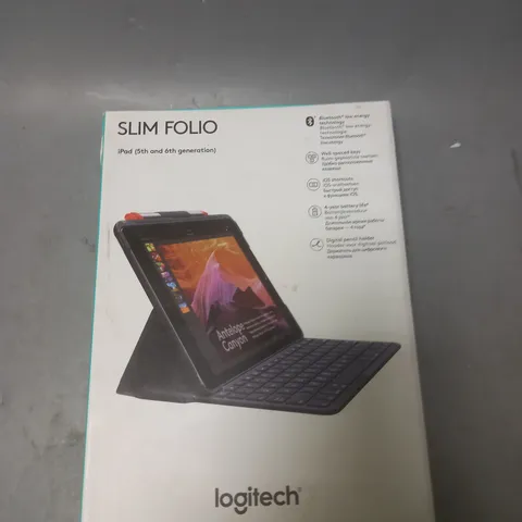 LOGITECH SLIN FOLIO FOR IPAD 5TH & 6TH GENERATION
