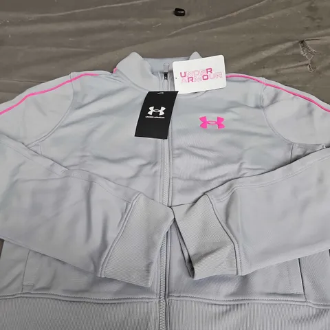 GIRLS UNDER ARMOUR TRACKSUIT - SIZE M - KIDS