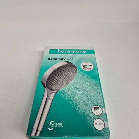 HANSGROHE RAINFINITY 130 SHOWER HEAD – BOXED