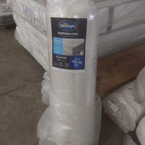 QUALITY BAGGED AND ROLLED SILENTNIGHT MATTRESS-NOW 120CM SMALL DOUBLE MATTRESS