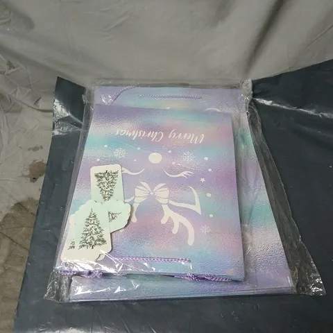 ASSORTED CHRISTMAS GIFT BAGS AND TAGS