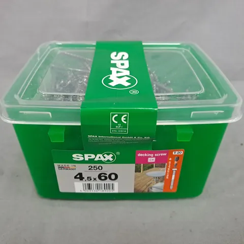 SPAX DECKING SCREW - TWO THREADS - 4.5 X 60MM