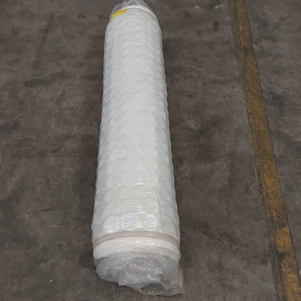 QUALITY BAGGED AND ROLLED PILLOW TOP POCKET SPRUNG 4'6" DOUBLE MATTRESS 