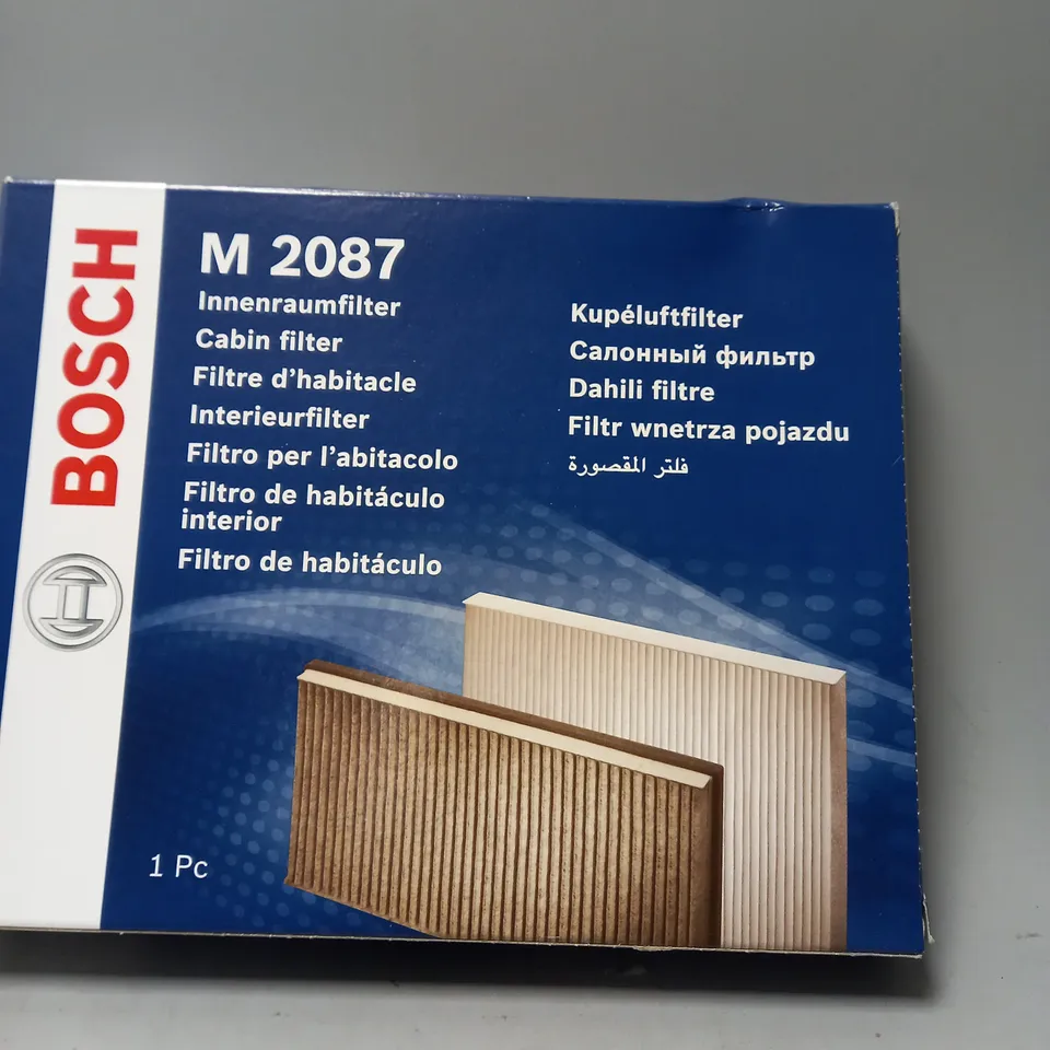 BOSCH M 2087 CABIN FILTER 