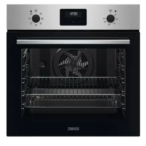 ZANUSSI SERIES 20 FANCOOK INTEGRATED SINGLE ELECTRIC OVEN Model ZOHNX3X1