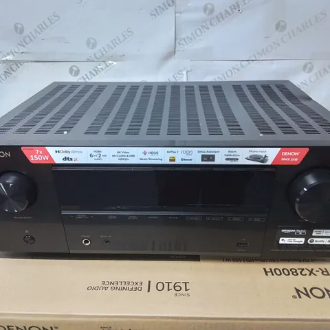 DENON AVR-X2800H 7.2 CHANNEL AV RECEIVER