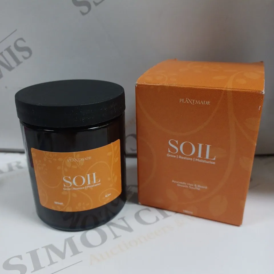 BOXED PLANTMADE SOIL HAIR & BEARD GROWTH SOUFFLÉ 