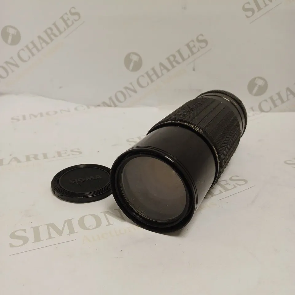 SIGMA ZOOM LENS FOR PENTAX-K