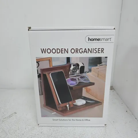 APPROXIMATELY 20 BOXED HOMESMART WOODEN ORGANIZER