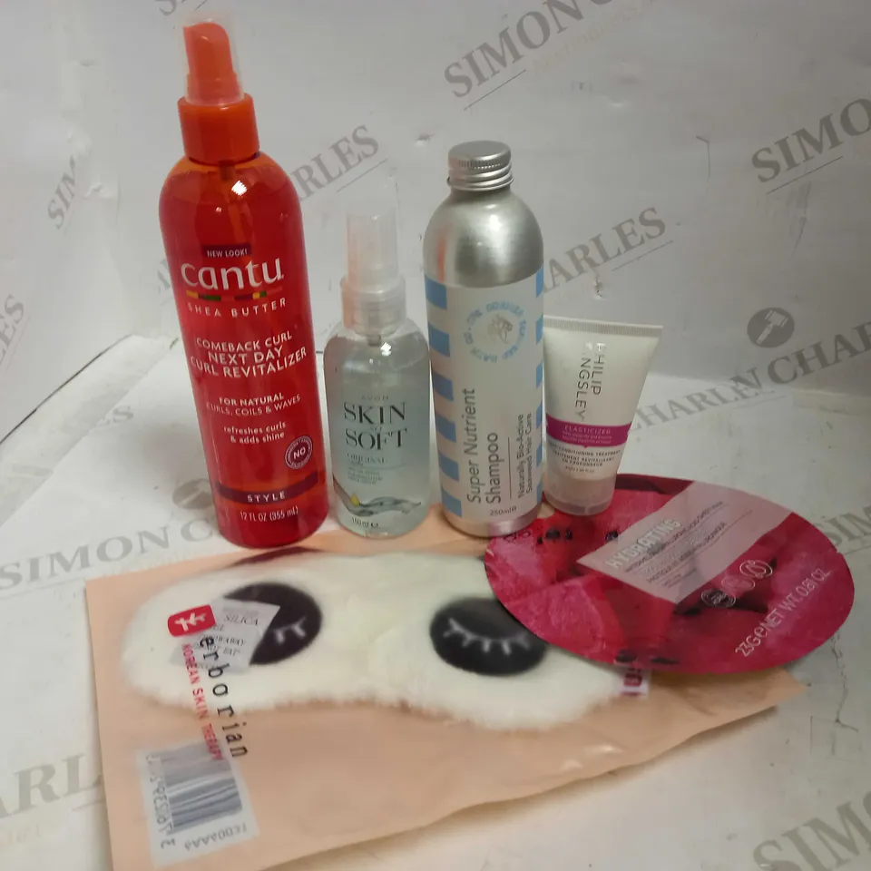 LOT OF APPROXIMATELY 20 ASSORTED HEALTH & BEAUTY ITEMS, TO INCLUDE CANTU, PHILIP KINGSLEY, FACE MASK, ETC