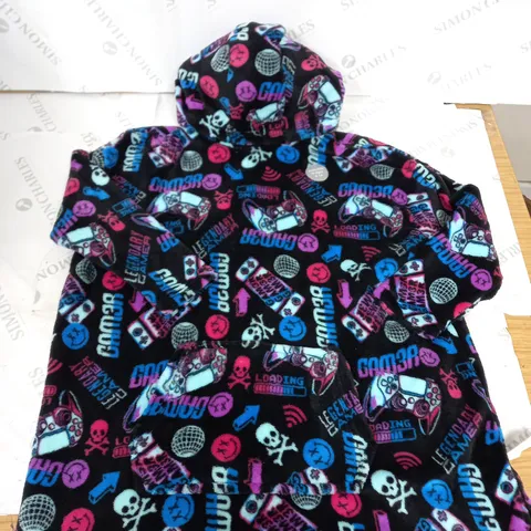 BOYS GAMING OVERSIZED HOODED BLANKET