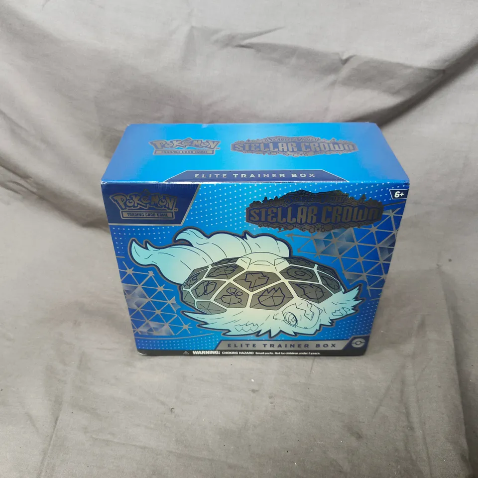 POKÉMON TRADING CARD GAME ELITE TRAINER BOX – STELLAR CROWN (SCARLET & VIOLET)
