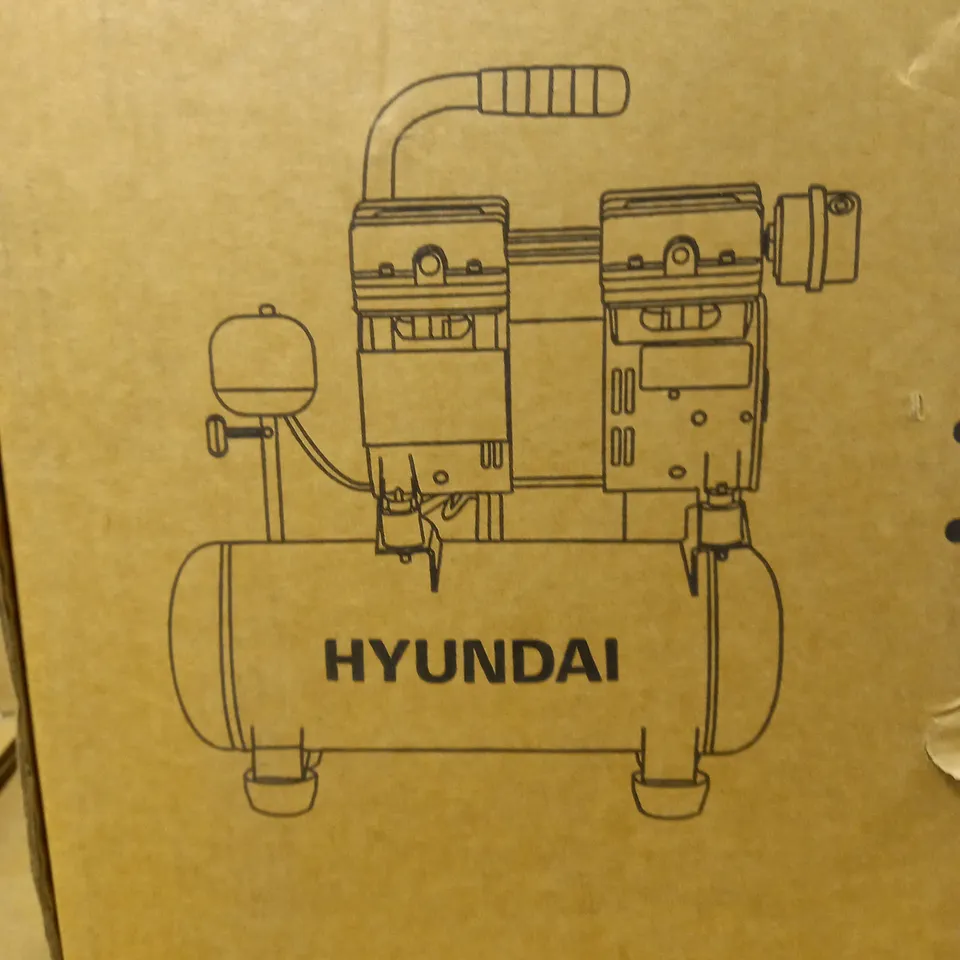 HYUNDAI SILENCED AIR COMPRESSOR, 550 W, 230 V - COLLECTION ONLY
