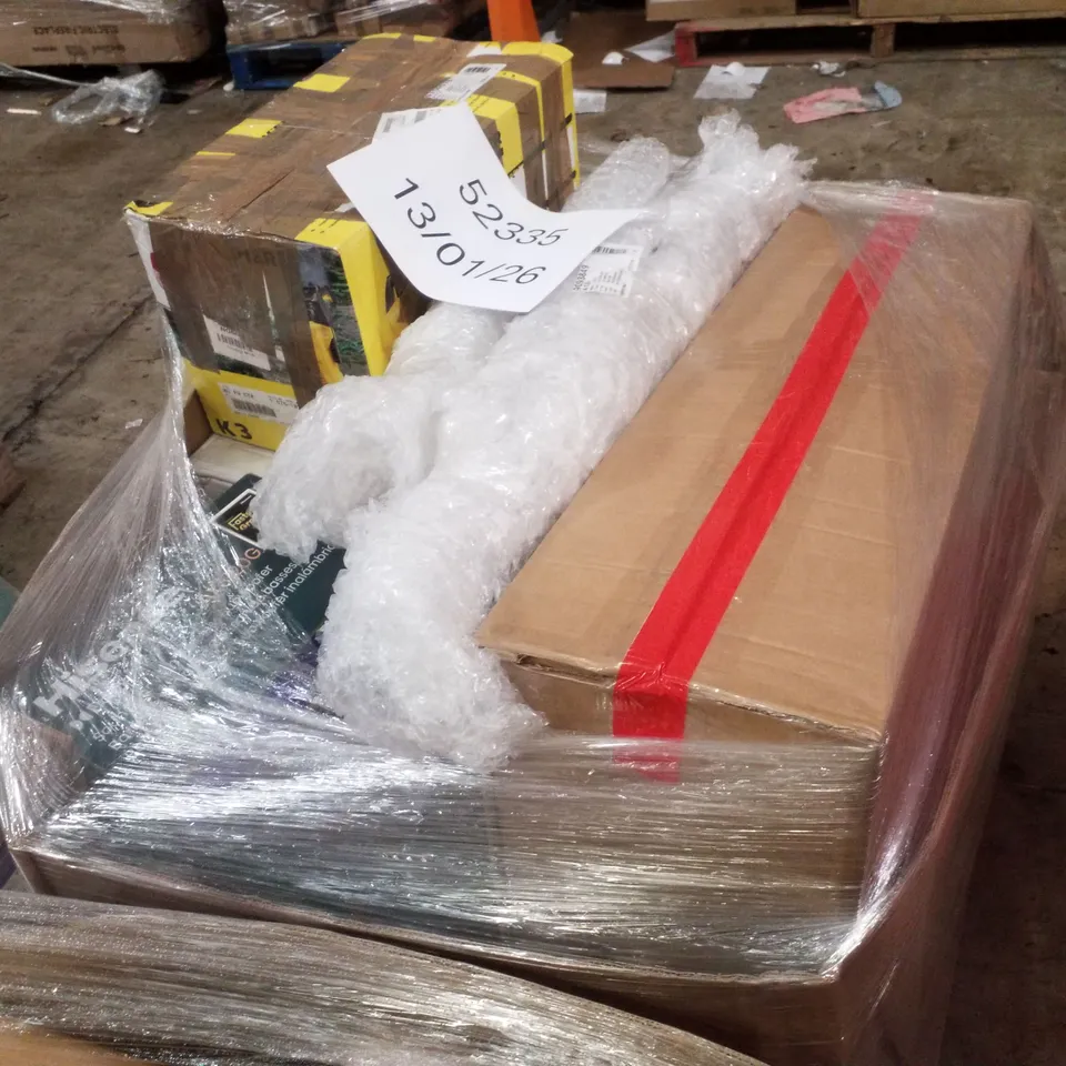 PALLET CONTAINING ASSORTED ELECTRIC PRODUCTS INCLUDING