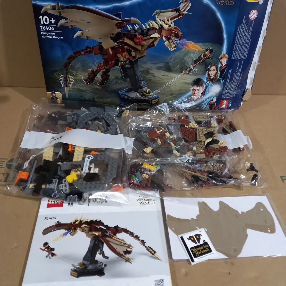 LEGO HARRY POTTER HUNGARIAN HORNTAIL DRAGON (76406) RRP £44.99