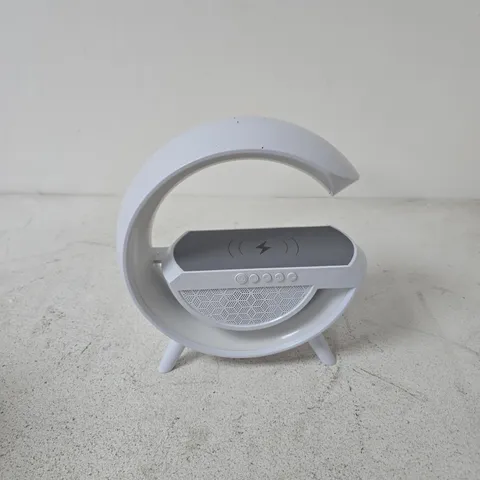 BT2301 LED WIRELESS CHARGING SPEAKER – COLOUR-CHANGING RING (BOXED)