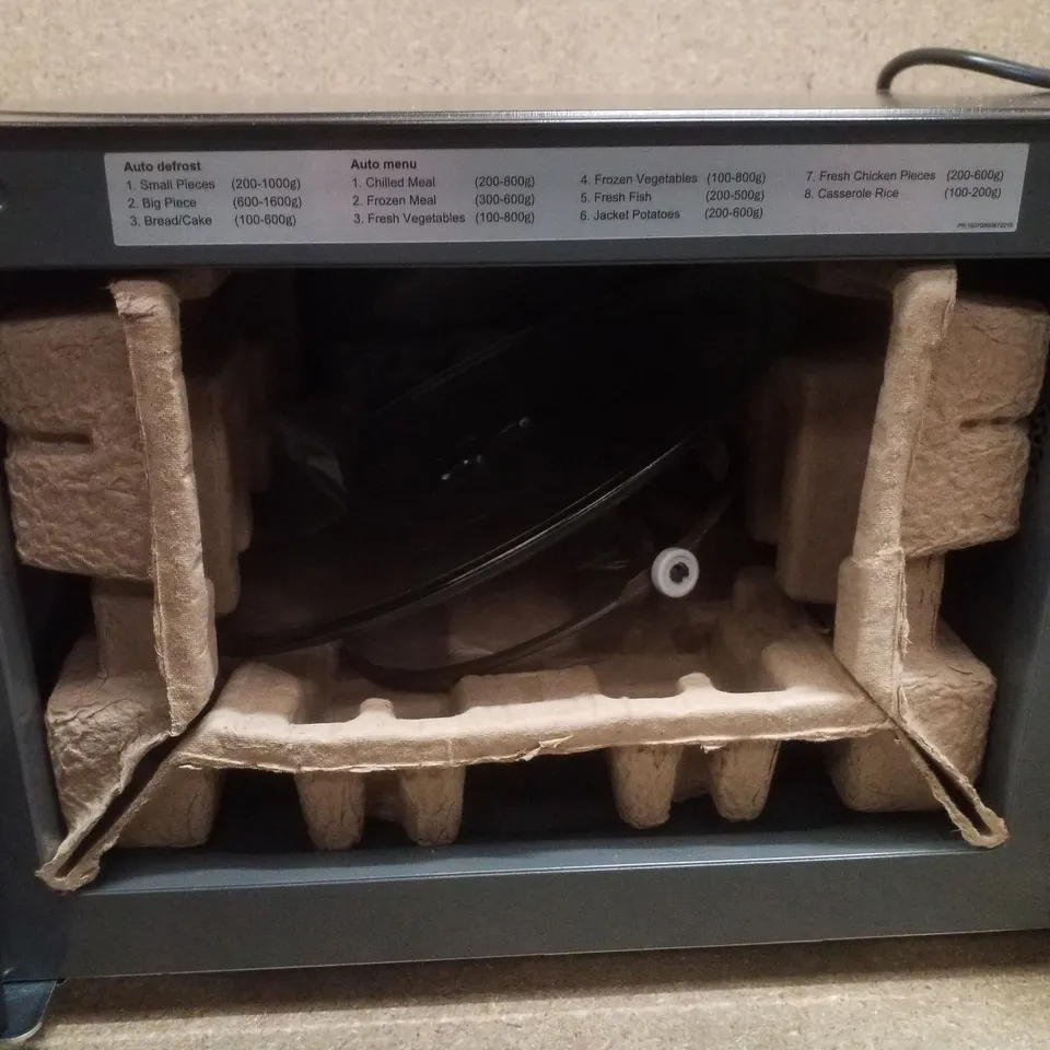 BOXED PANASONIC NN-ST22QB MICROWAVE OVEN - BLACK