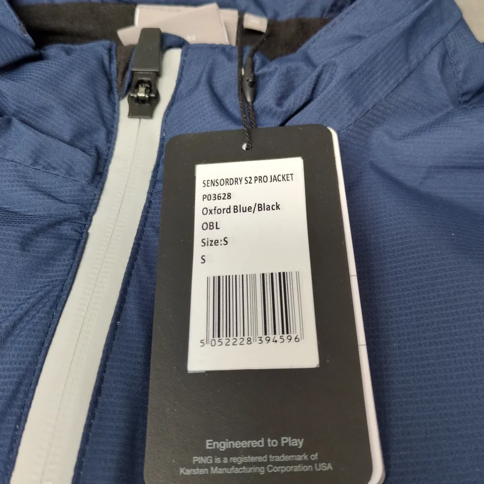 PING SENSORDRY S2 PRO JACKET – OXFORD BLUE/BLACK, SIZE S