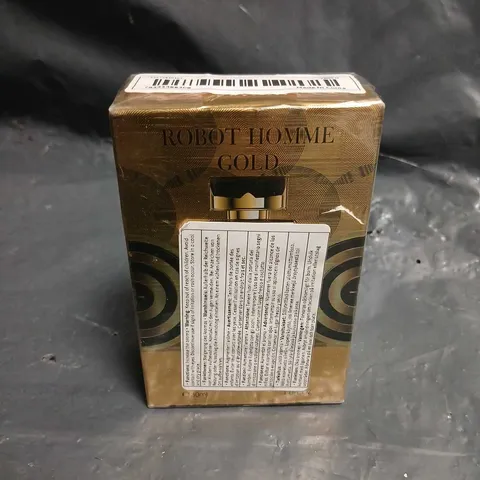 BOXED ROBOT HOMME GOLD PARFUM