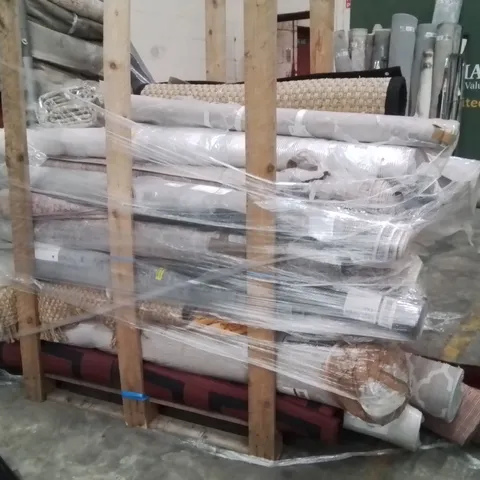 PALLET OF APPROXIMATELY 20 QUALITY DESIGNER RUGS