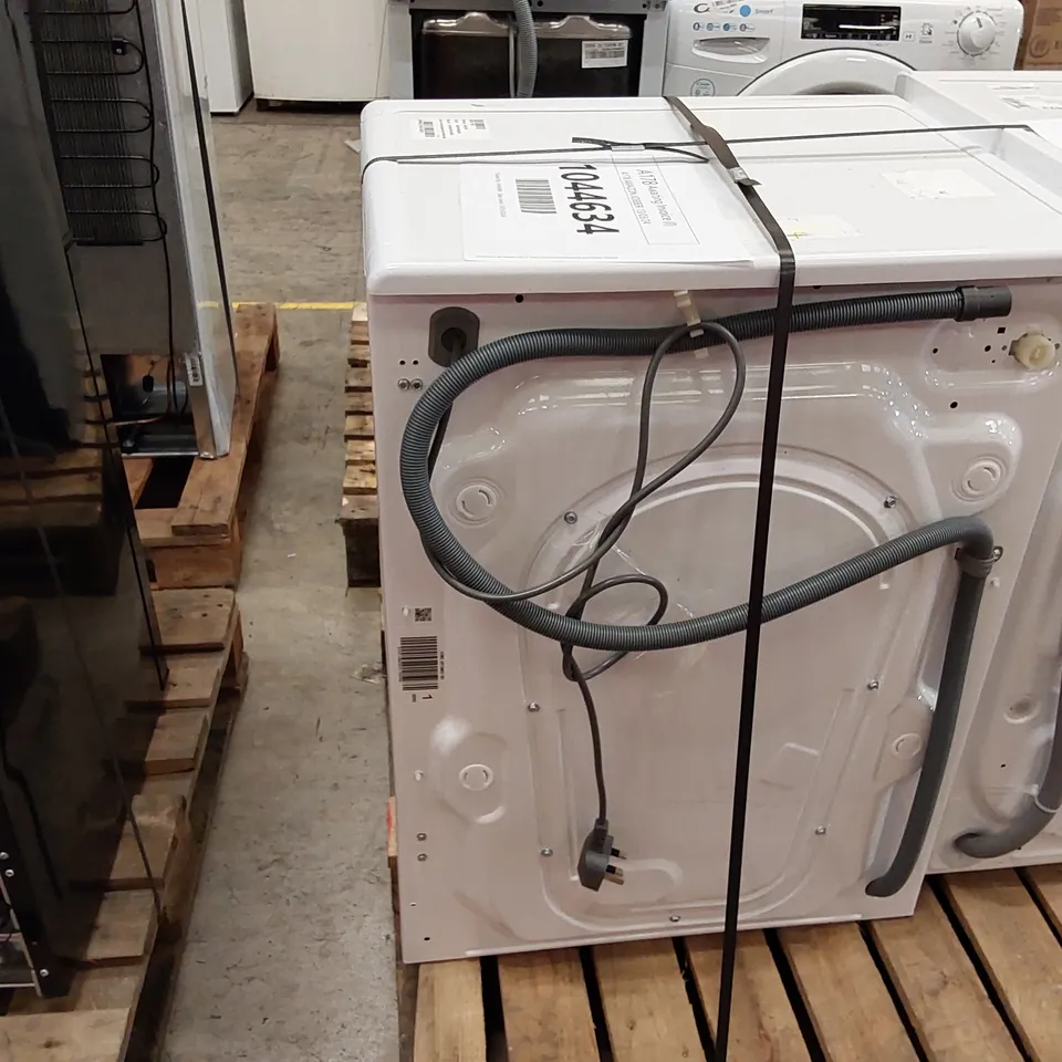 HOOVER H-WASH 300 H3WS69TAMCE FREESTANDING WASHING MACHINE, CHROME DOOR, WIFI CONNECTED, 9 KG LOAD, 1600 RPM, WHITE