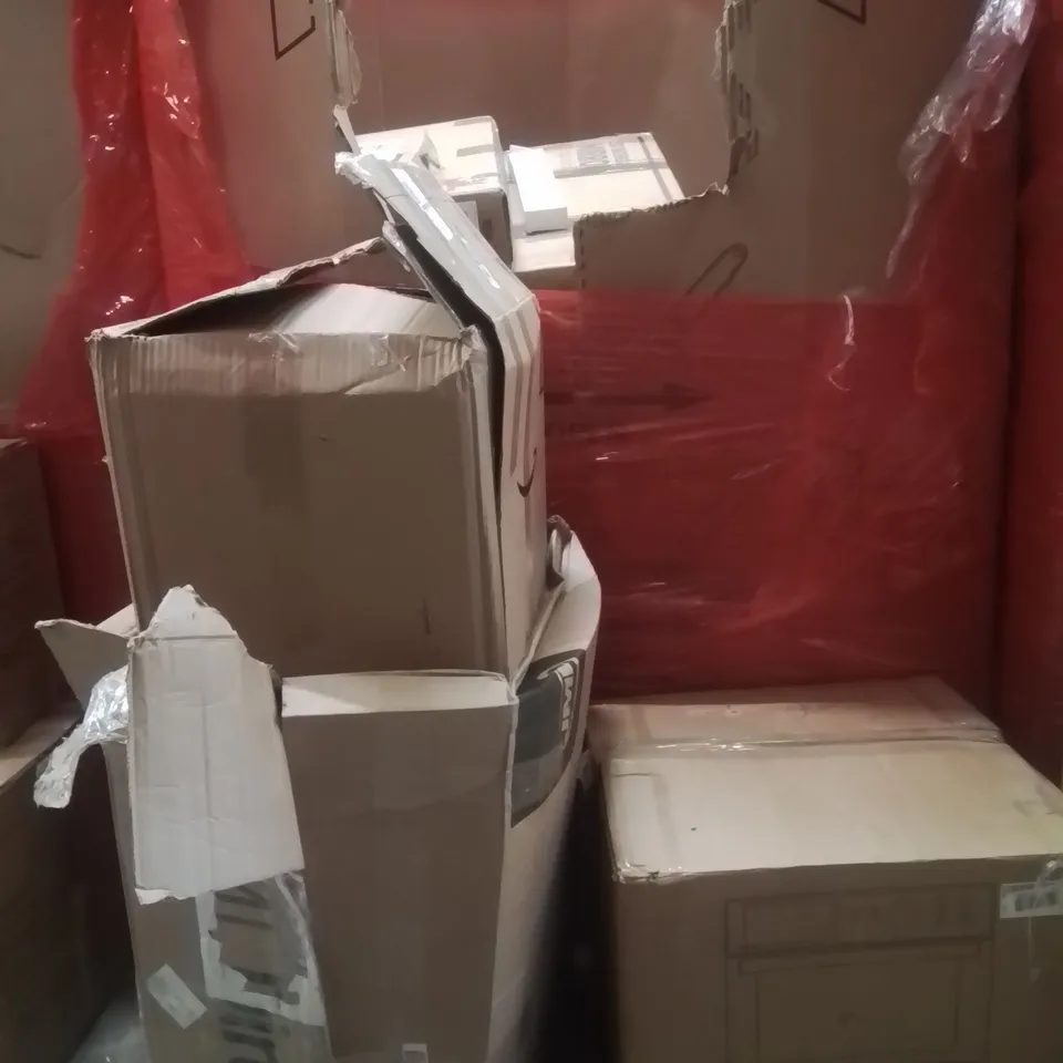 PALLET OF ASSORTED HOUSEHOLD GOODS AND PRODUCTS TO INCLUDE; 30L DIGITAL AIR FRYER