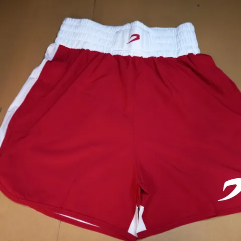 BOXRAW STEVENSON SHORTS IN RED - L