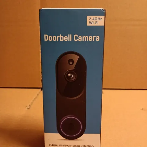 DOORBELL CAMERA – 2.4GHZ WI-FI, AI HUMAN DETECTION