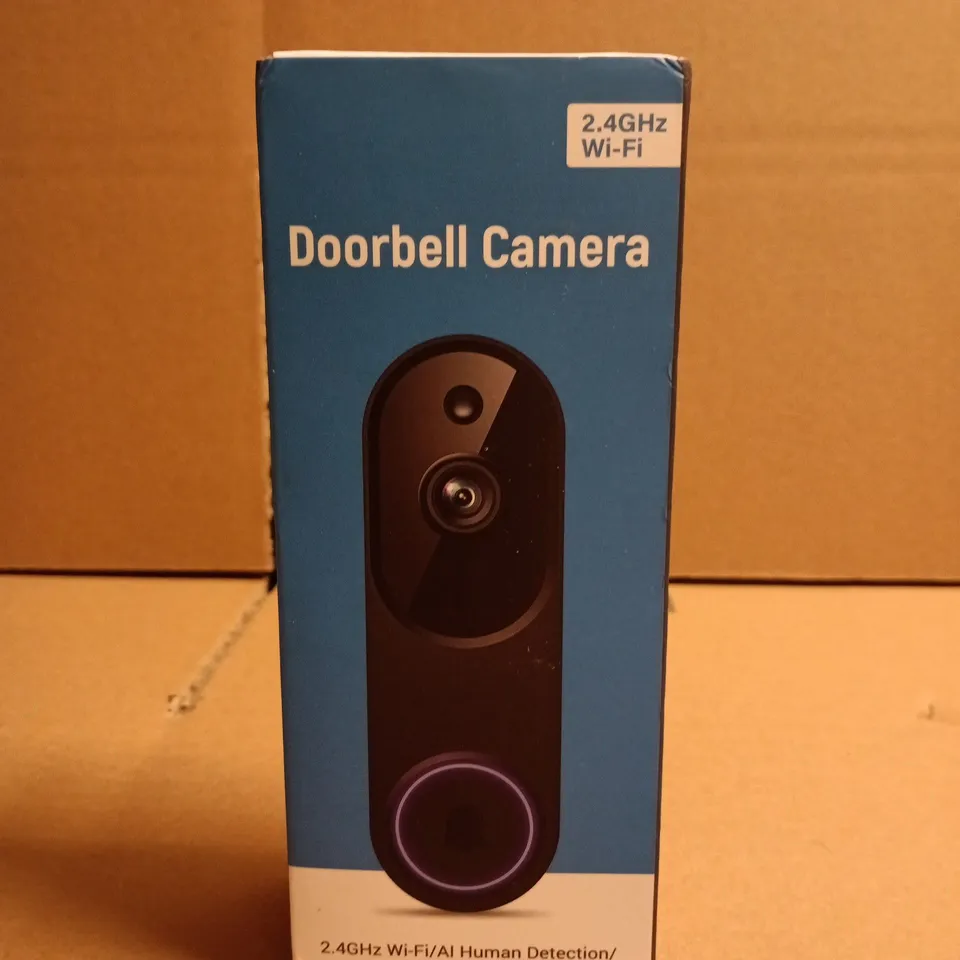 DOORBELL CAMERA – 2.4GHZ WI-FI, AI HUMAN DETECTION