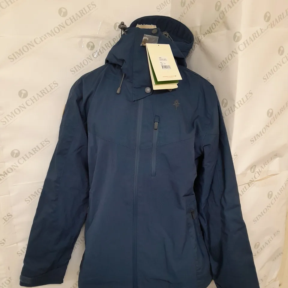 PINEWOOD FINNVEDEN HYBRID EXTREME OUTDOOR JACKET IN NAVY SIZE L
