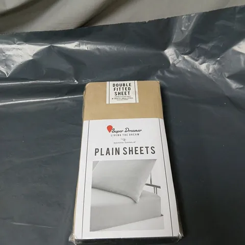 GAVENO CAVAILIA SUPER DREAMER PLAIN SHEETS DOUBLE FITTED