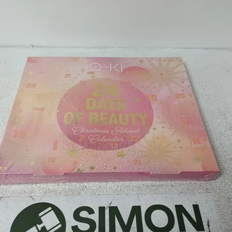 Q-KI 24 DAYS OF BEAUTY CHRISTMAS ADVENT CALENDAR