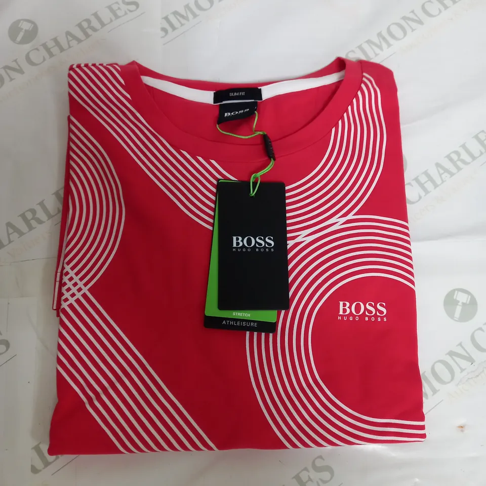 HUGO BOSS SLIM FIT IN RED - SMALL
