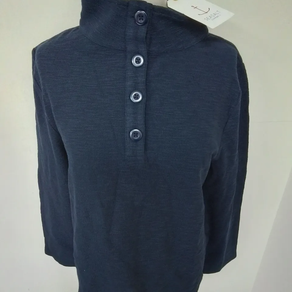 SEASALTER CORNWALL LAST BOAT SWEATSHIRT - UK 10