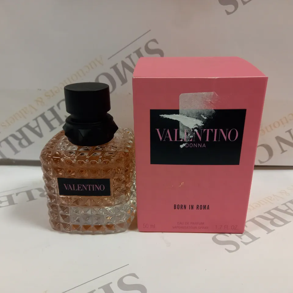 BOXED VALENTINO BORN IN ROMA DONNA EAU DE PARFUM FOR HER 50ML