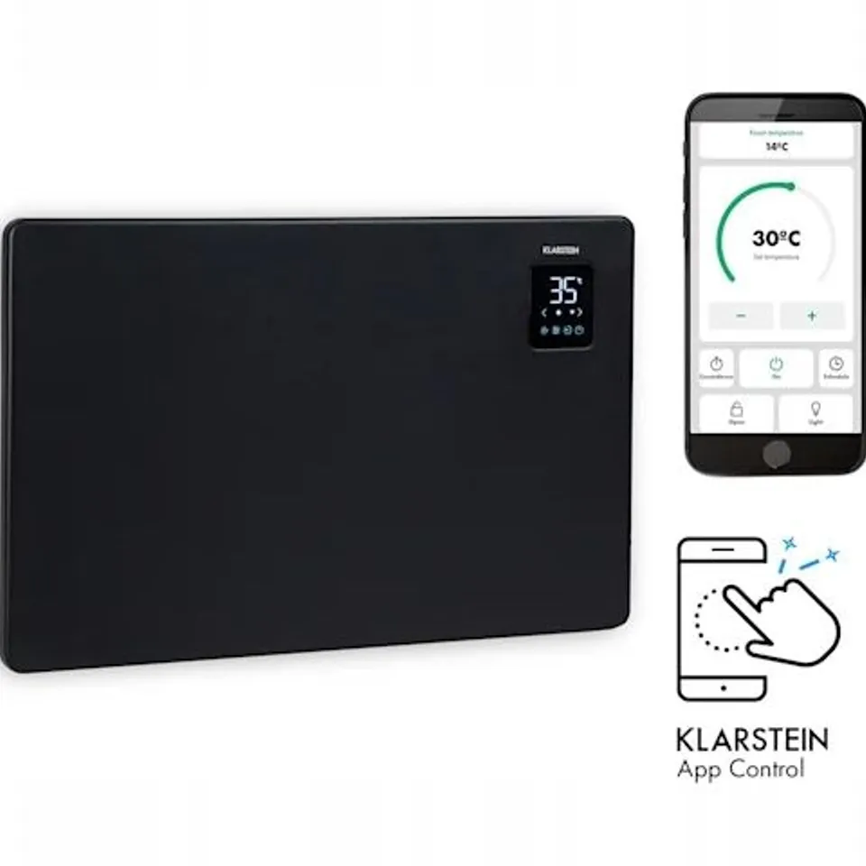 BOXED KLARSTEIN BANSIN SMART 1500W APP CONTROL CONVECTOR